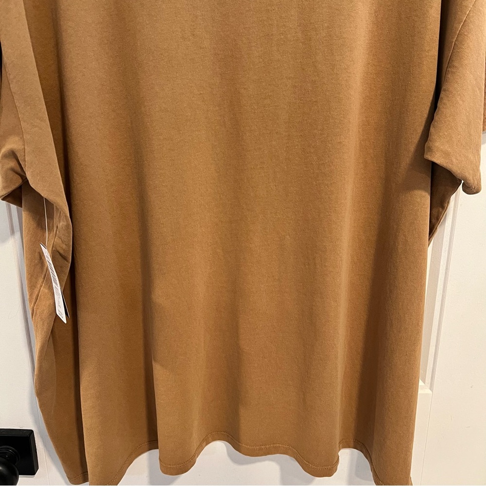 Festi Tobacco Brown Graphic T-Shirt with Rose Design. Size 1. NWT. - Picture 9 of 13